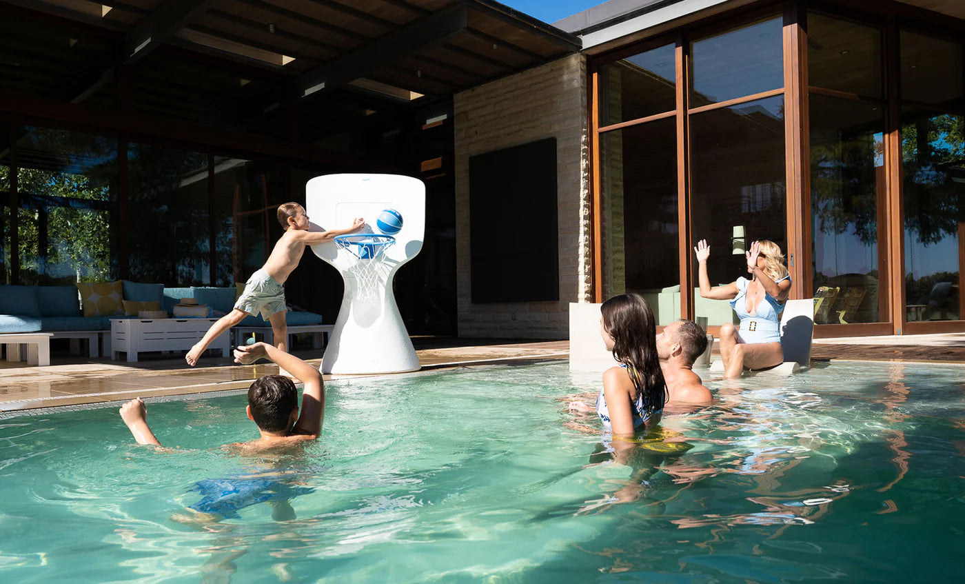 Ledge Lounger Hoopstr, In-Pool Basketball - LL-GM-HPSTR-W