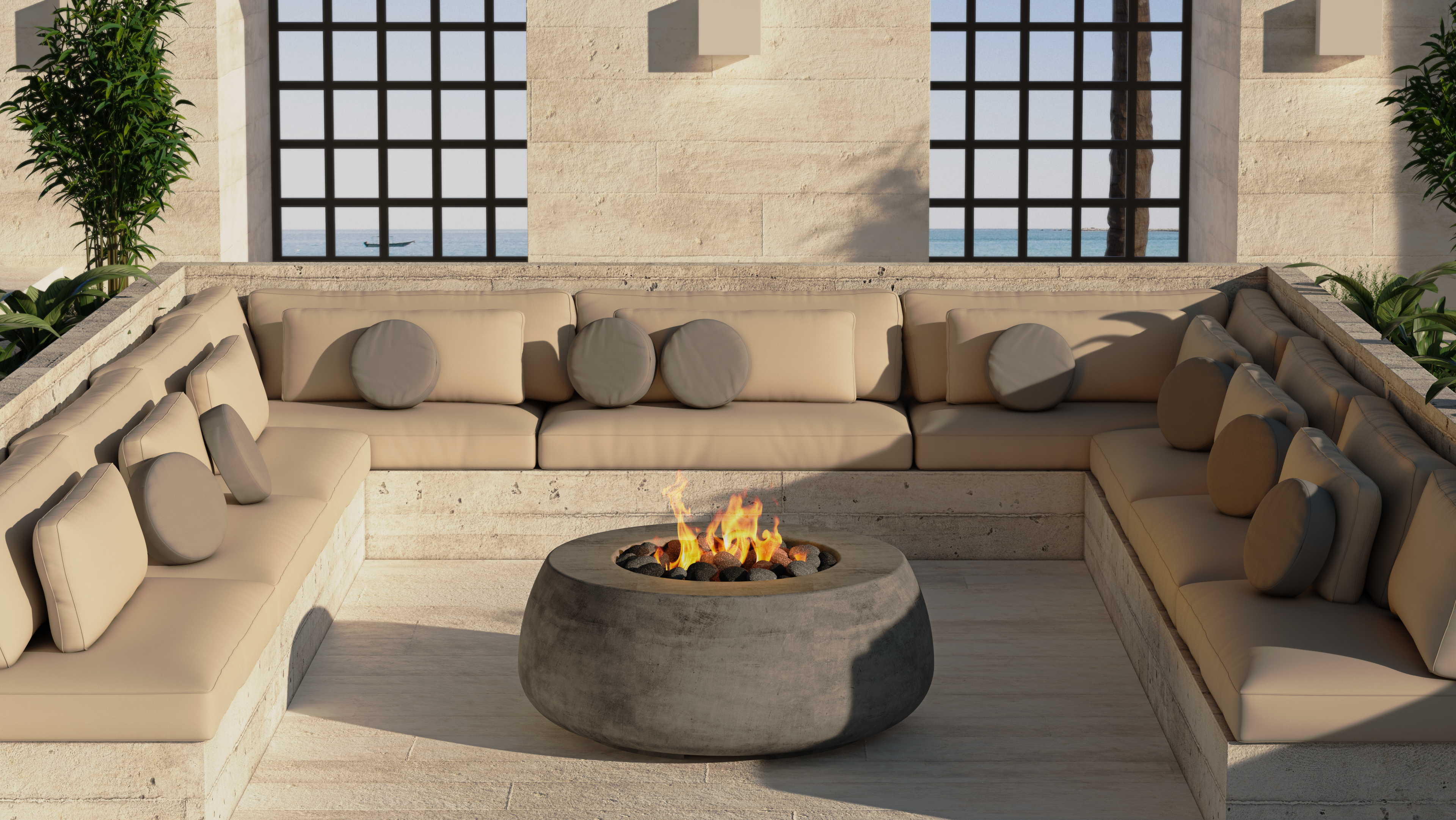 Prism Hardscapes Dune Fire Pit Bowl - Thumbnail 3