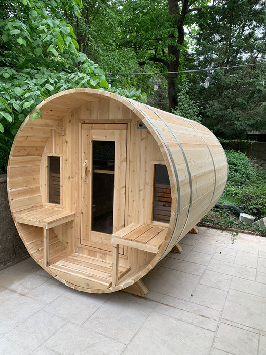 LeisureCraft Tranquility Barrel Sauna- CTC2345W