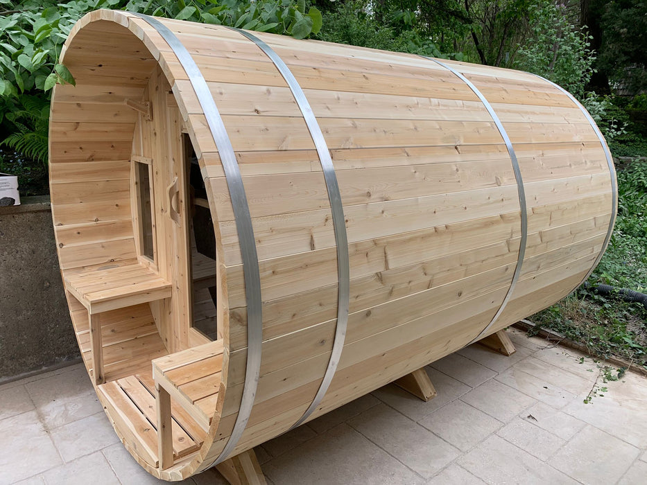 LeisureCraft Tranquility Barrel Sauna- CTC2345W