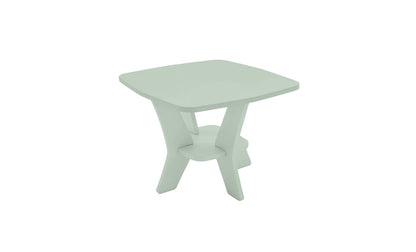 Ledge Lounger Mainstay Square Side Table (Available in 8 Resin Colors) - LL-MS-ST-SQ-SB