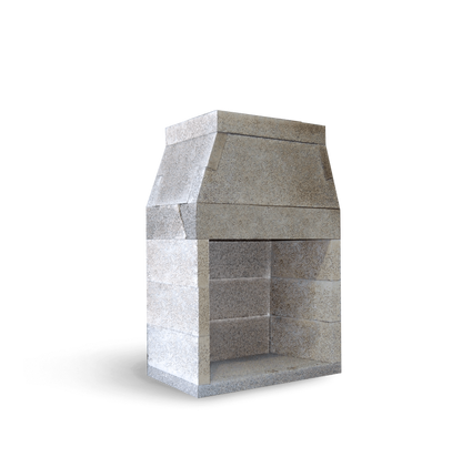 Isokern Standard 36" Wood Burning Fireplace - 80S36