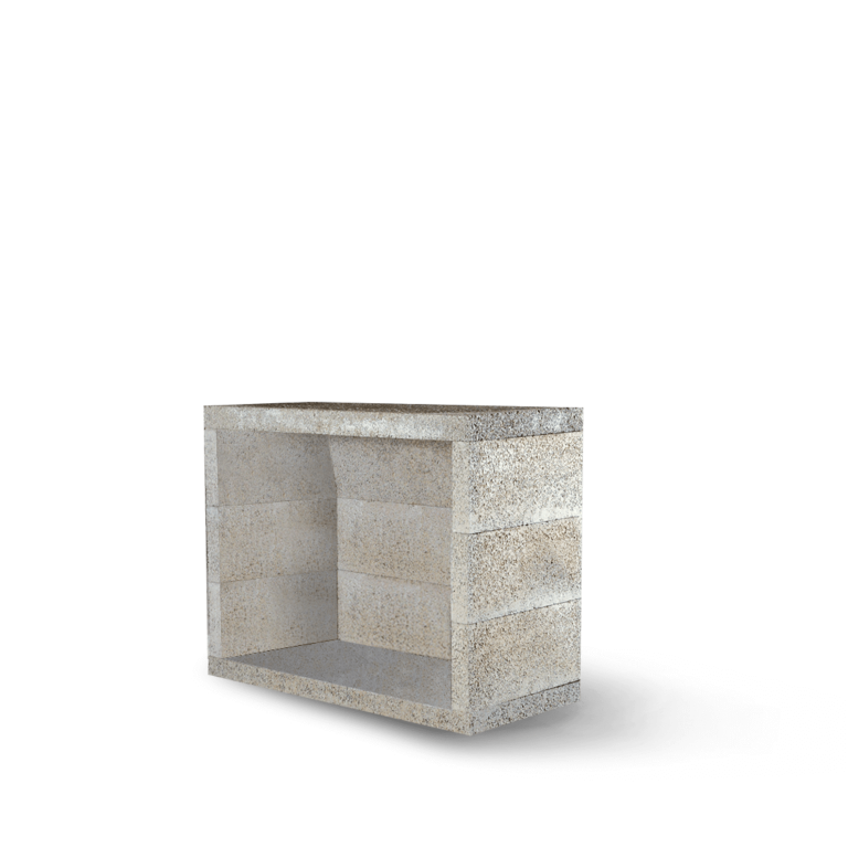 Isokern Vent Free 36" Gas Burning Fireplace - 81036