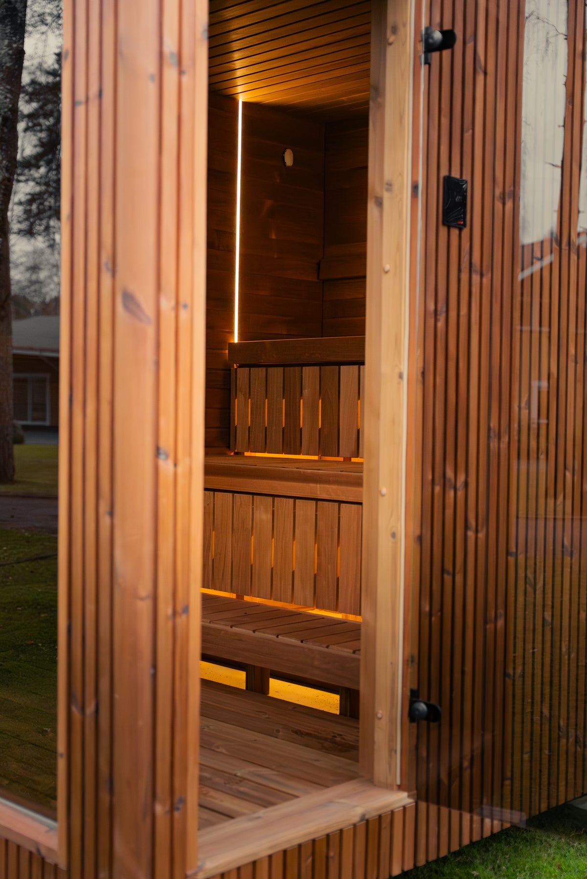 Celsium Jonas Grand Outdoor Sauna – PIR Insulated