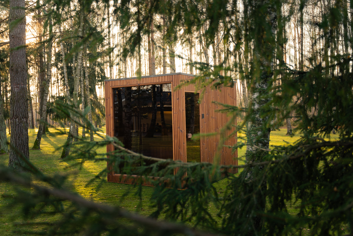 Celsium Jonas Grand Outdoor Sauna – PIR Insulated