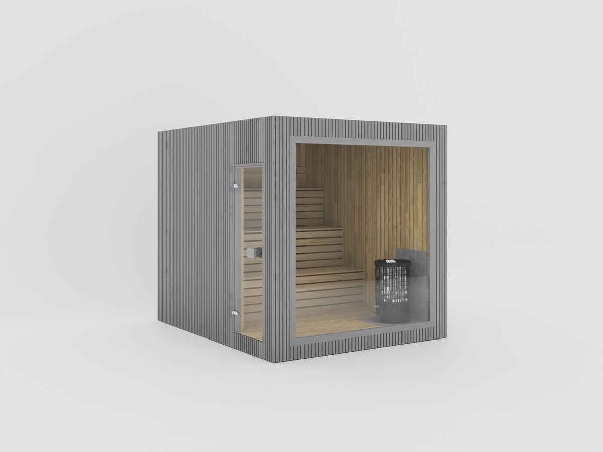 Celsium Jonas Grand Outdoor Sauna – PIR Insulated