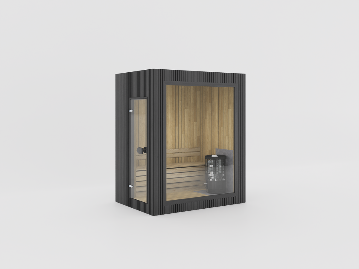 Celsium Jonas Mini Outdoor Sauna – PIR Insulated