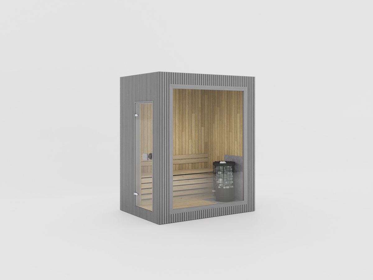 Celsium Jonas Mini Outdoor Sauna – PIR Insulated