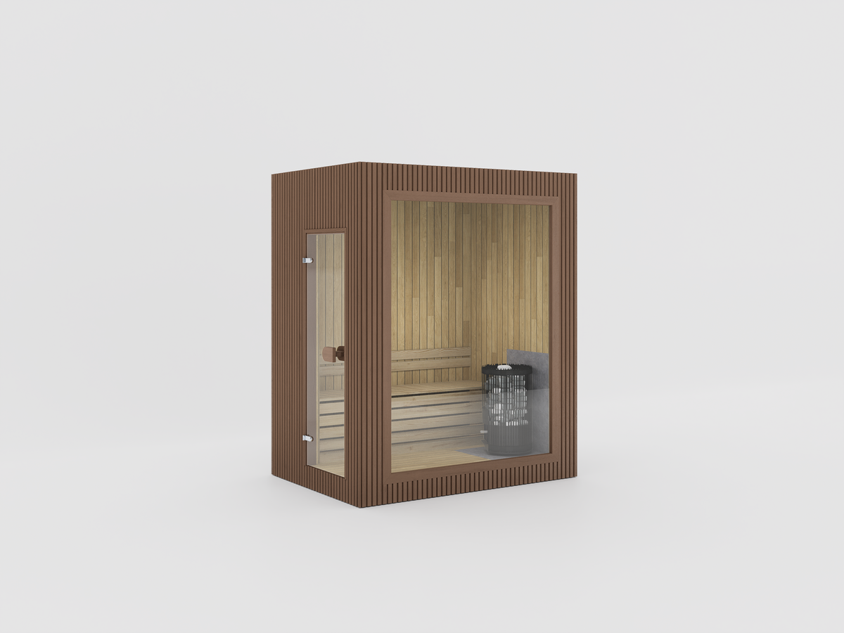Celsium Jonas Mini Outdoor Sauna – PIR Insulated