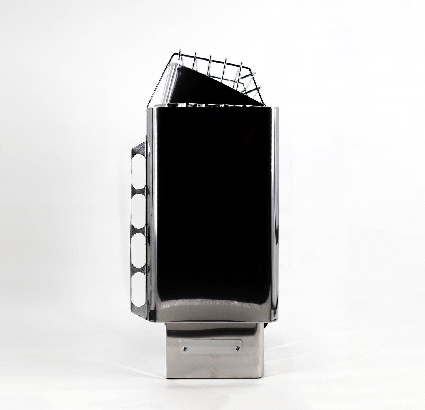 Harvia KIP Series 4.5kW Stainless Steel Sauna Heater with Built-In Time and Temperature Controls - JH45B2401