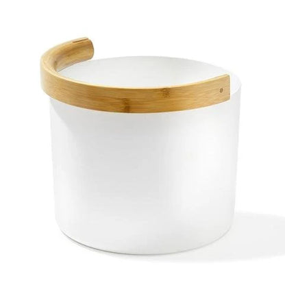 KOLO BUCKET,CURVED HANDLE,WHITE-29003