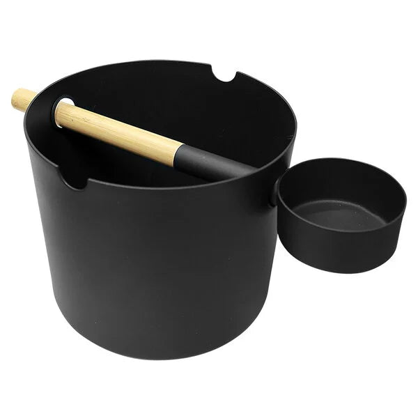 KOLO BUCKET,LADLE AS HANDLE,BLACK-29000