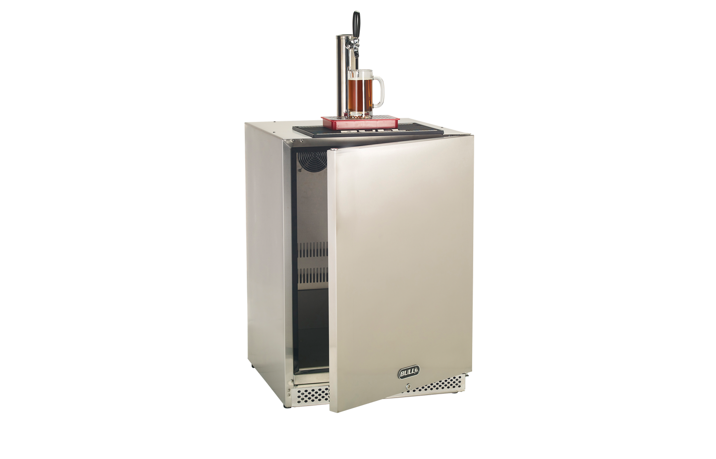 Bull Outdoor Rated Single Tap 6.6 Cu. Ft. Kegerator - 17900