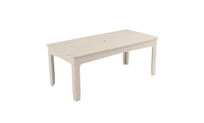 Ledge Lounger Mainstay 75" Rectangular Dining Table (Seats 8 People / Available in 8 Resin Colors) - LL-MS-DT-75RT-SG