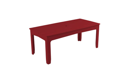 Ledge Lounger Mainstay 75" Rectangular Dining Table (Seats 8 People / Available in 8 Resin Colors) - LL-MS-DT-75RT-SG