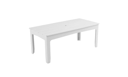Ledge Lounger Mainstay 75" Rectangular Dining Table (Seats 8 People / Available in 8 Resin Colors) - LL-MS-DT-75RT-SG