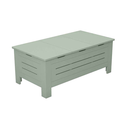 Ledge Lounger Mainstay Storage Coffee Table (Available in 8 Resin Colors) - LL-MS-CT-STG-GRY