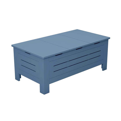 Ledge Lounger Mainstay Storage Coffee Table (Available in 8 Resin Colors) - LL-MS-CT-STG-GRY