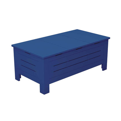 Ledge Lounger Mainstay Storage Coffee Table (Available in 8 Resin Colors) - LL-MS-CT-STG-GRY