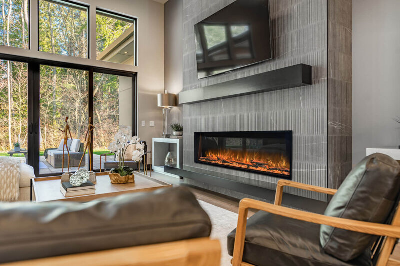 Modern Flames 80” Landscape Pro Slim Built-In Electric Fireplace – LPS-8014