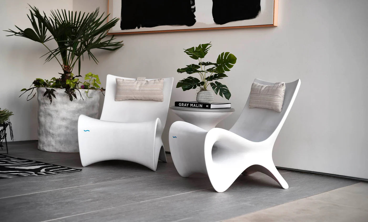 Ledge Lounger In-Pool Autograph Chair (Available in 4 Resin Colors) - LL-AG-CR-CL