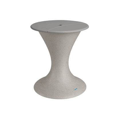 Ledge Lounger In-Pool Autograph Umbrella Stand Ice Bin (Available in 16 Variants) - LL-AG-US-LC-WH-WH