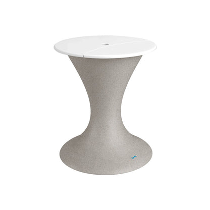 Ledge Lounger In-Pool Autograph Umbrella Stand Ice Bin (Available in 16 Variants) - LL-AG-US-LC-WH-WH