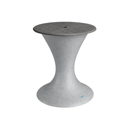Ledge Lounger In-Pool Autograph Umbrella Stand Ice Bin (Available in 16 Variants) - LL-AG-US-LC-WH-WH