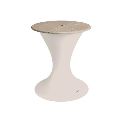 Ledge Lounger In-Pool Autograph Umbrella Stand Ice Bin (Available in 16 Variants) - LL-AG-US-LC-WH-WH