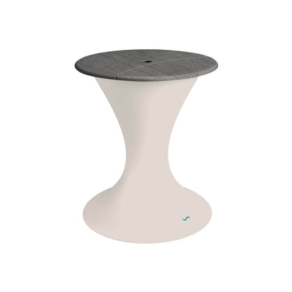 Ledge Lounger In-Pool Autograph Umbrella Stand Ice Bin (Available in 16 Variants) - LL-AG-US-LC-WH-WH