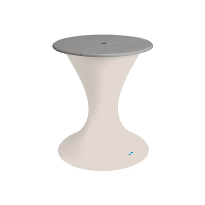 Ledge Lounger In-Pool Autograph Umbrella Stand Ice Bin (Available in 16 Variants) - LL-AG-US-LC-WH-WH