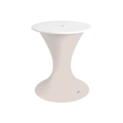 Ledge Lounger In-Pool Autograph Umbrella Stand Ice Bin (Available in 16 Variants) - LL-AG-US-LC-WH-WH