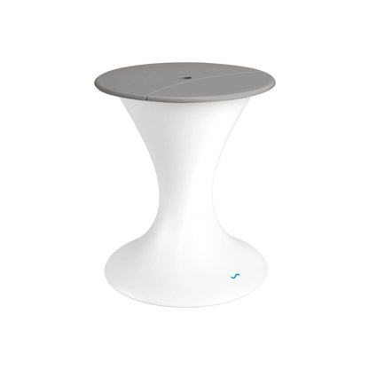 Ledge Lounger In-Pool Autograph Umbrella Stand Ice Bin (Available in 16 Variants) - LL-AG-US-LC-WH-WH