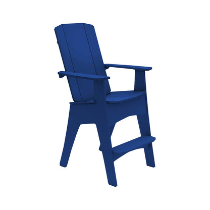 Ledge Lounger Mainstay Adirondack Tall Chair (Available in 8 Resin Colors) - LL-MS-AT-SB