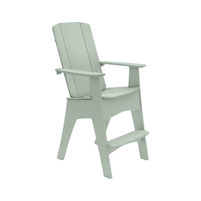 Ledge Lounger Mainstay Adirondack Tall Chair (Available in 8 Resin Colors) - LL-MS-AT-SB