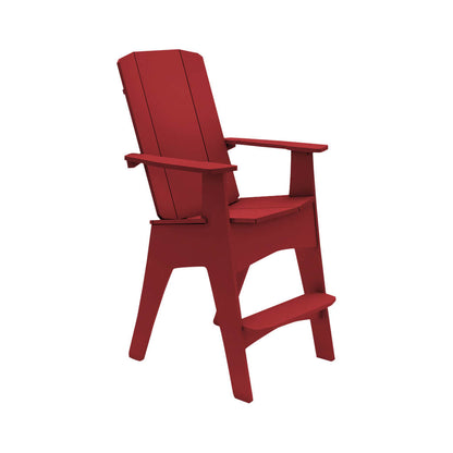 Ledge Lounger Mainstay Adirondack Tall Chair (Available in 8 Resin Colors) - LL-MS-AT-SB