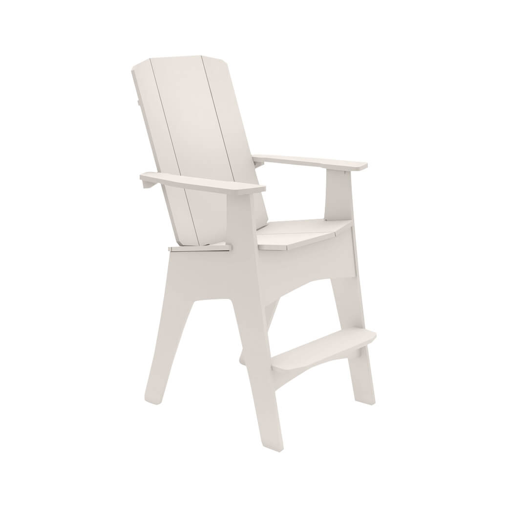 Ledge Lounger Mainstay Adirondack Tall Chair (Available in 8 Resin Colors) - LL-MS-AT-SB