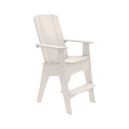 Ledge Lounger Mainstay Adirondack Tall Chair (Available in 8 Resin Colors) - LL-MS-AT-SB