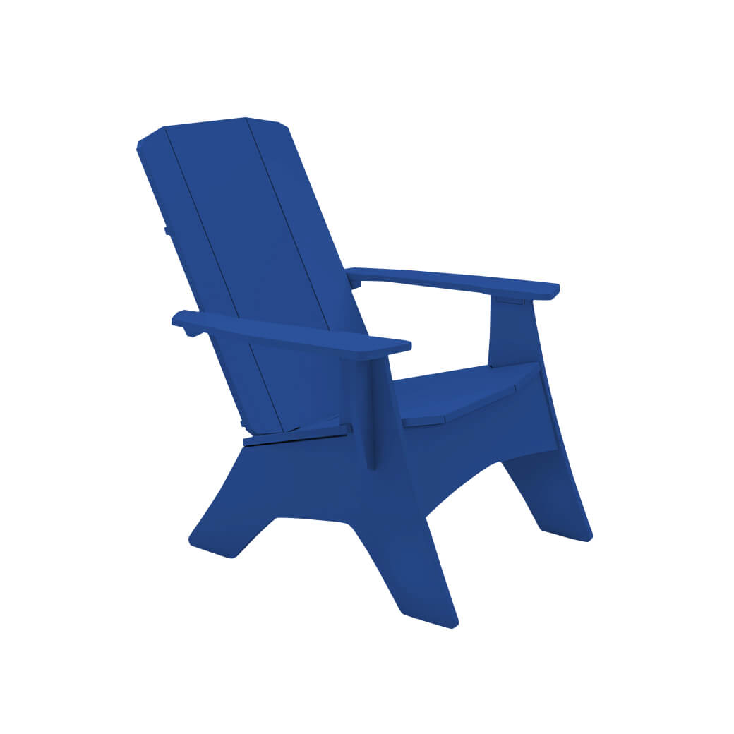 Ledge Lounger Mainstay Adirondack Chair (Available in 8 Resin Colors) - LL-MS-A-R-RD