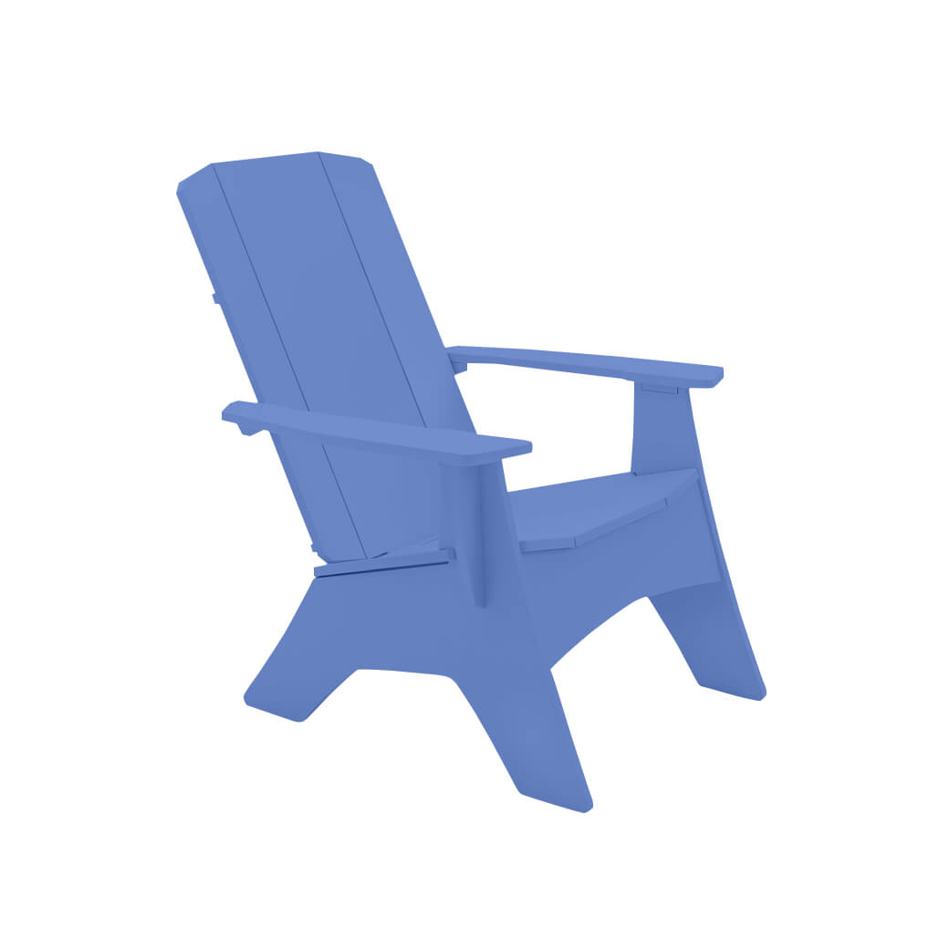 Ledge Lounger Mainstay Adirondack Chair (Available in 8 Resin Colors) - LL-MS-A-R-RD