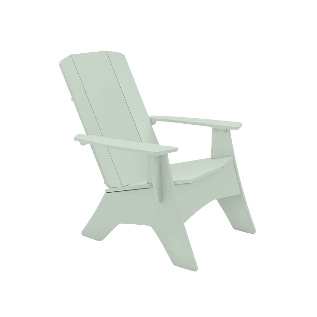 Ledge Lounger Mainstay Adirondack Chair (Available in 8 Resin Colors) - LL-MS-A-R-RD