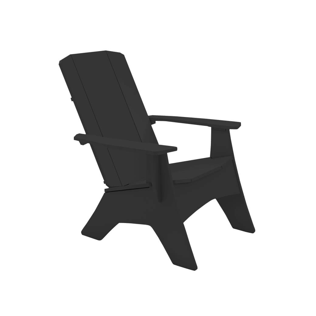Ledge Lounger Mainstay Adirondack Chair (Available in 8 Resin Colors) - LL-MS-A-R-RD