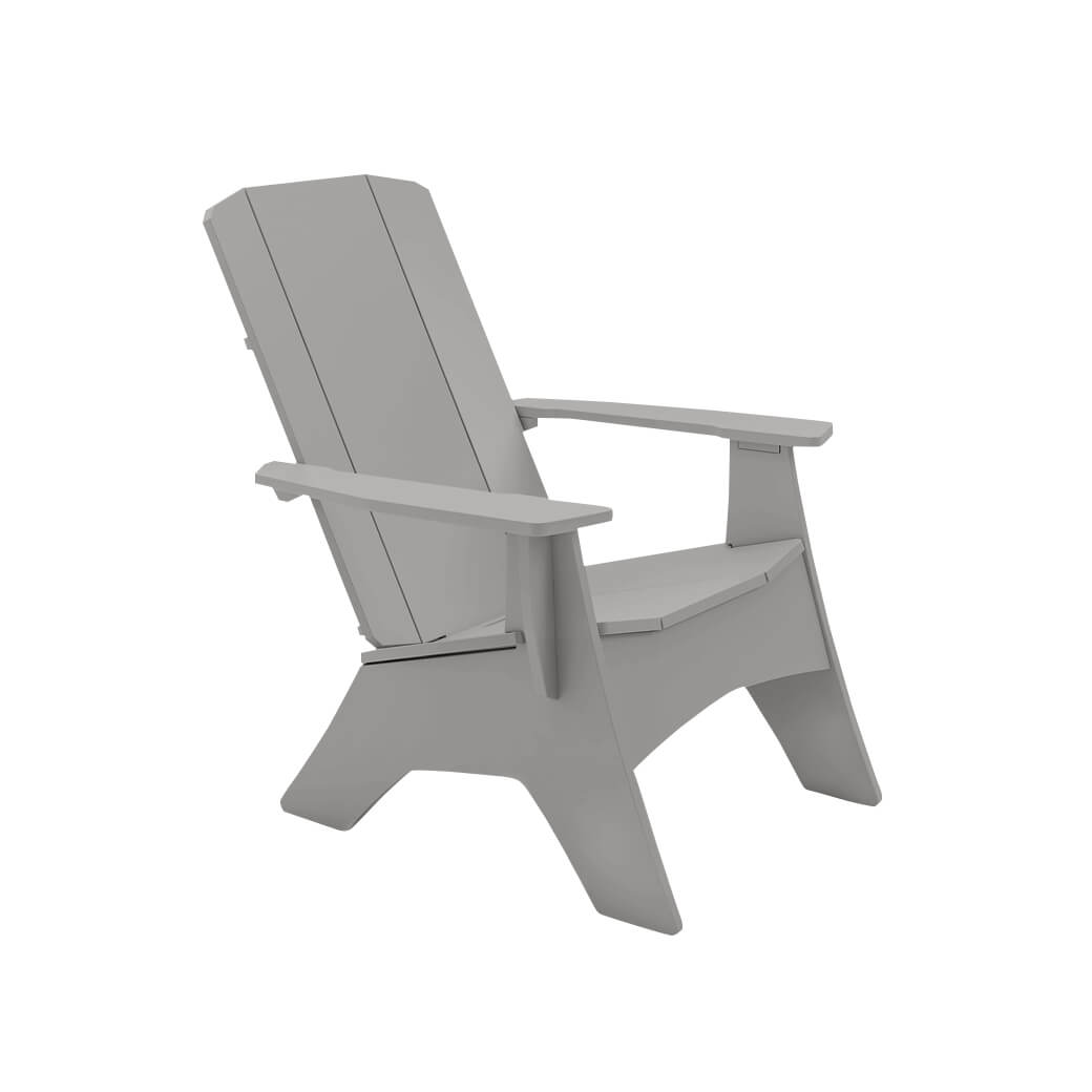 Ledge Lounger Mainstay Adirondack Chair (Available in 8 Resin Colors) - LL-MS-A-R-RD