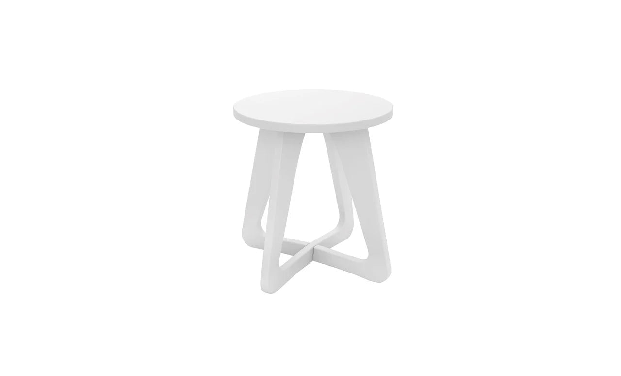 Ledge Lounger Mainstay Stool (Available in 8 Resin Colors) - LL-MS-SL-WH