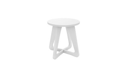 Ledge Lounger Mainstay Stool (Available in 8 Resin Colors) - LL-MS-SL-WH