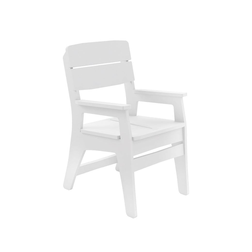Ledge Lounger Mainstay Dining Armchair (Available in 8 Resin Colors) - LL-MS-DCA-WH