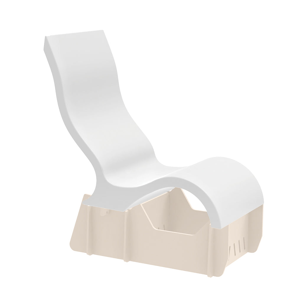 Ledge Lounger Signature Chair Riser (Water depth is between 15" & 18") - LL-SG-CR-RISER-15-18-CL