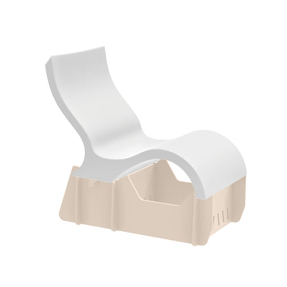 Ledge Lounger Signature Lowback Chair Riser (Water depth is between 12" & 15") - LL-SG-LBCR-RISER-12-15-CL
