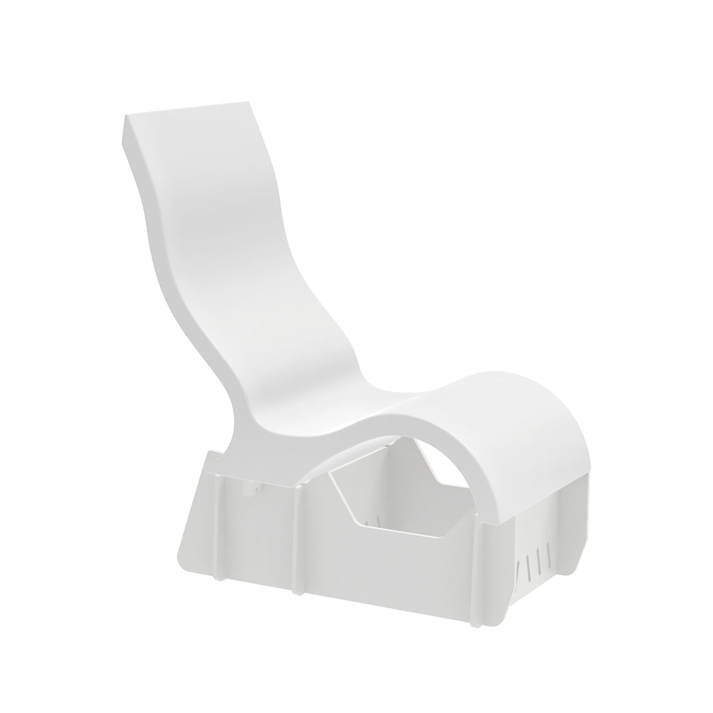Ledge Lounger Signature Chair Riser (Water depth is between 12" & 15") - LL-SG-CR-RISER-12-15-WH