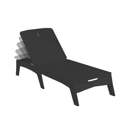 Ledge Lounger Mainstay Chaise (Available in 8 Resin Colors) - LL-MS-C-WH
